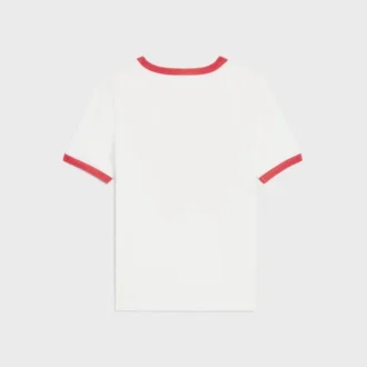 T-shirt style années 70 en jersey de coton