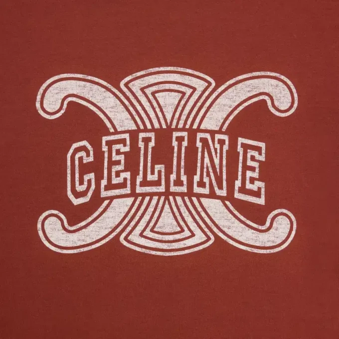 T-shirt style années 70 en jersey de coton