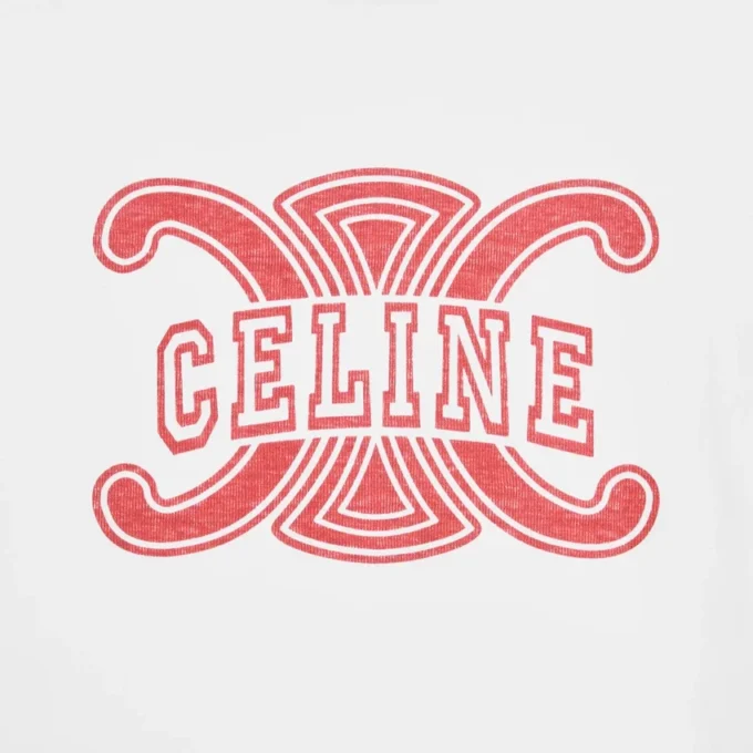T-shirt style années 70 en jersey de coton