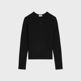 T-shirt Triomphe en jersey de coton côtelé