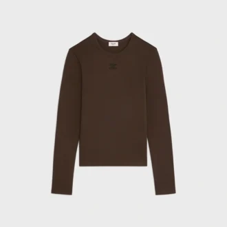 T-shirt Triomphe en jersey de coton côtelé