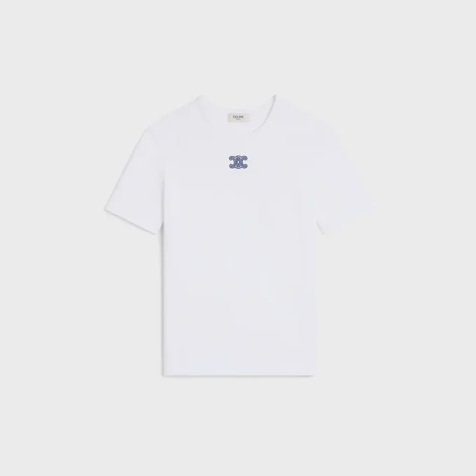 T-shirt Triomphe en jersey de coton côtelé