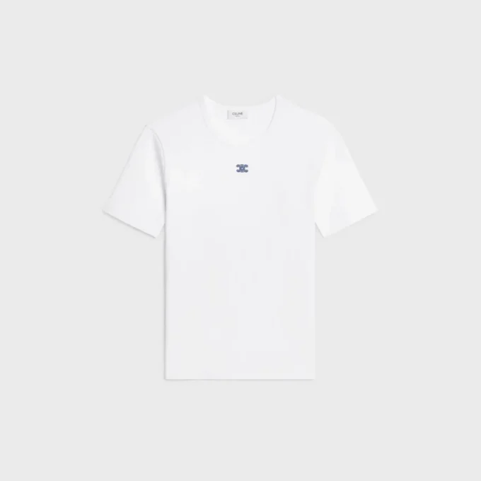 T-shirt Triomphe en jersey de coton côtelé