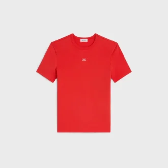 T-shirt Triomphe en jersey de coton côtelé