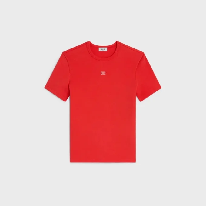 T-shirt Triomphe en jersey de coton côtelé