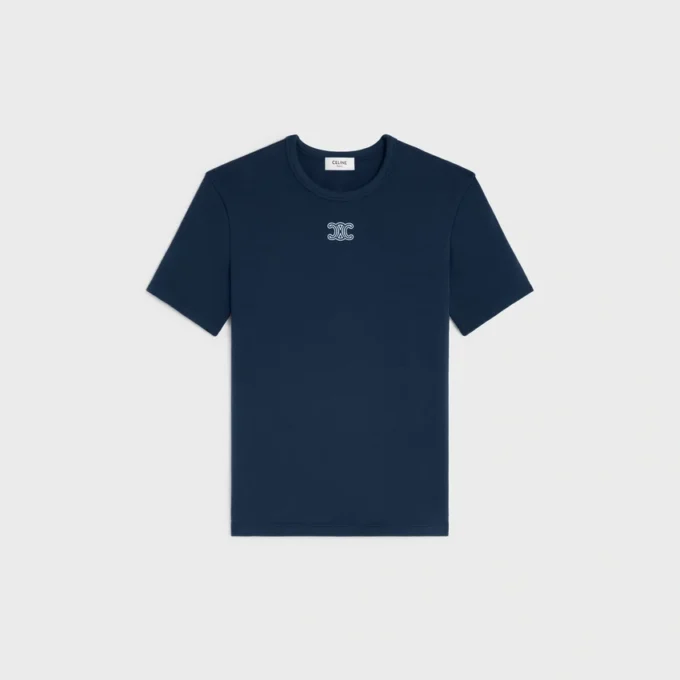 T-shirt Triomphe en jersey de coton côtelé