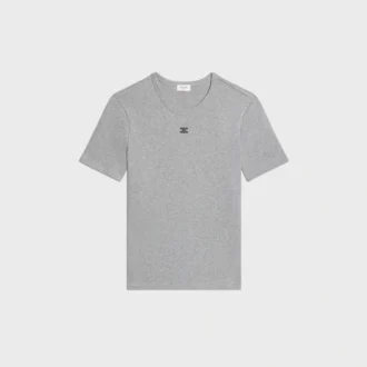 T-shirt Triomphe en jersey de coton côtelé