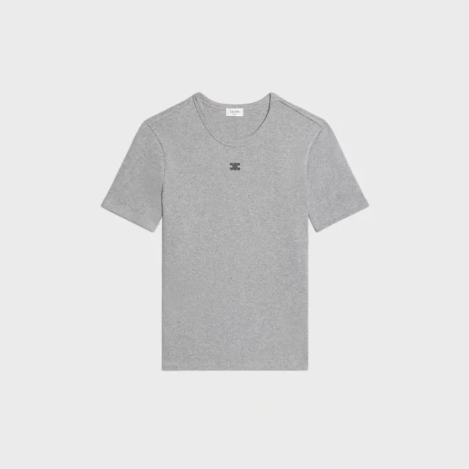 T-shirt Triomphe en jersey de coton côtelé
