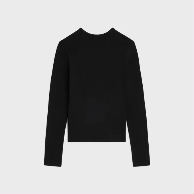 T-shirt Triomphe en jersey de coton côtelé