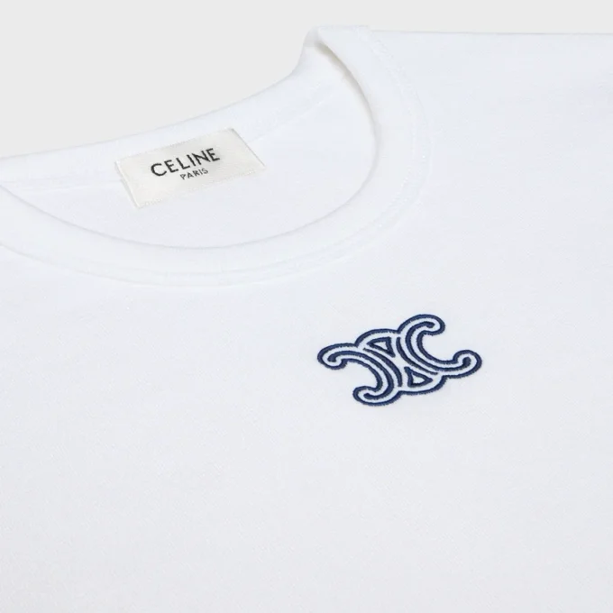 T-shirt Triomphe en jersey de coton côtelé