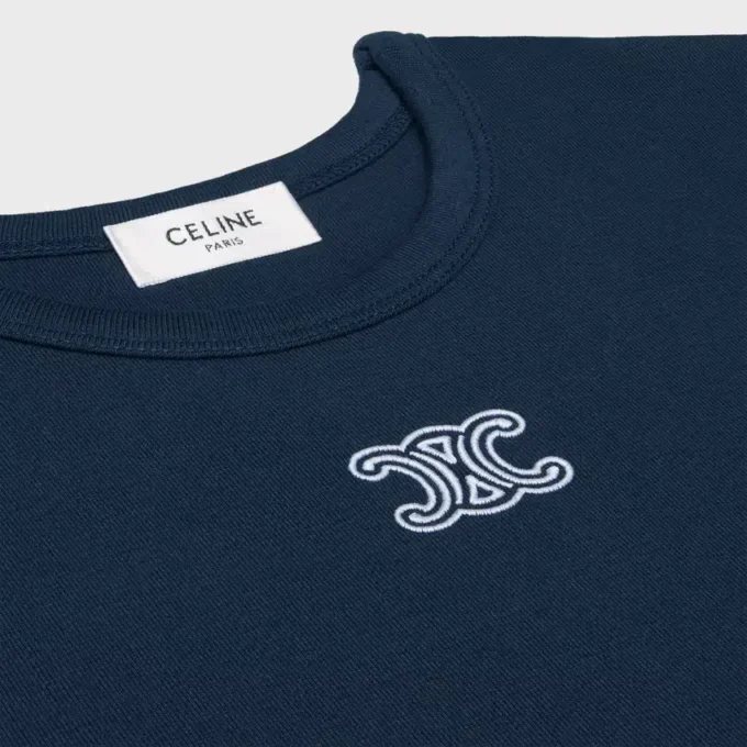 T-shirt Triomphe en jersey de coton côtelé
