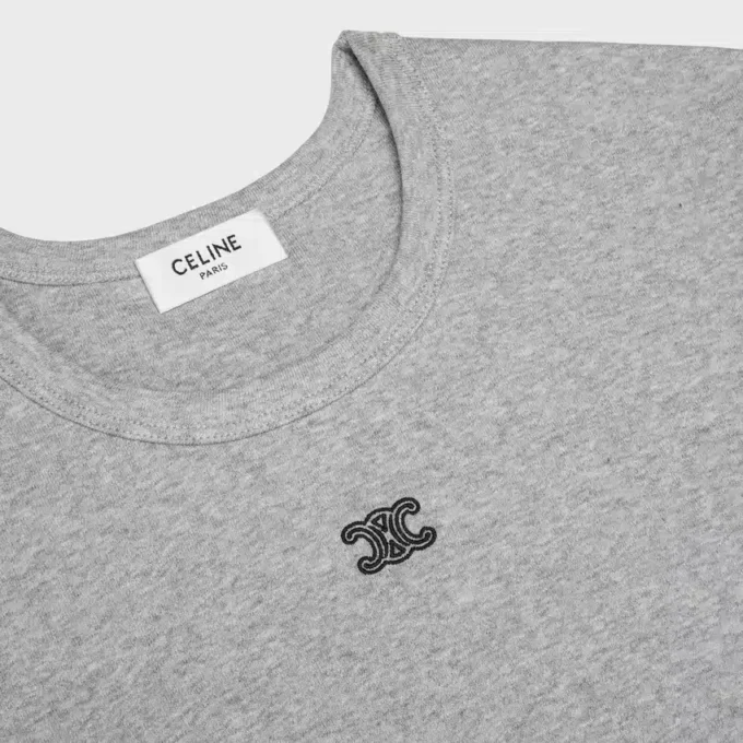 T-shirt Triomphe en jersey de coton côtelé