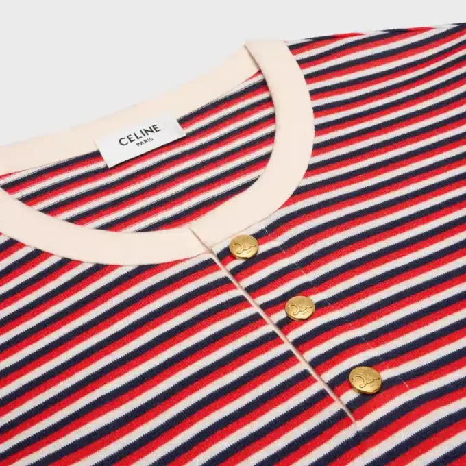 T-shirt Triomphe en jersey rayé