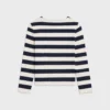 T-shirt Triomphe Marinière en jersey de coton