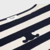T-shirt Triomphe Marinière en jersey de coton