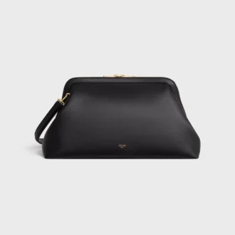 Trousse de médecin en cuir de veau naturel souple