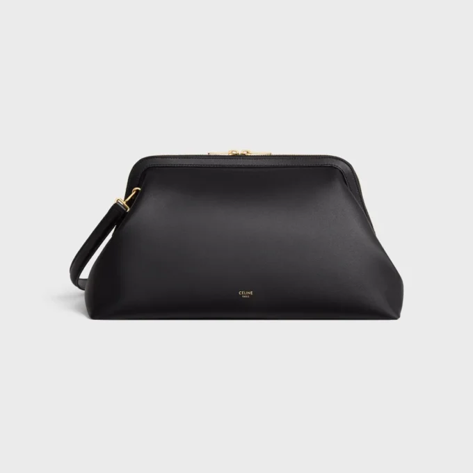 Trousse de médecin en cuir de veau naturel souple