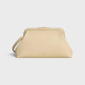 Trousse de médecin en cuir de veau naturel souple