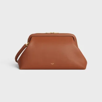 Trousse de médecin en cuir de veau naturel souple