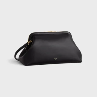 Trousse de médecin en cuir de veau naturel souple