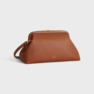 Trousse de médecin en cuir de veau naturel souple