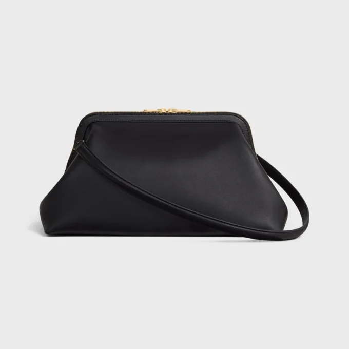 Trousse de médecin en cuir de veau naturel souple