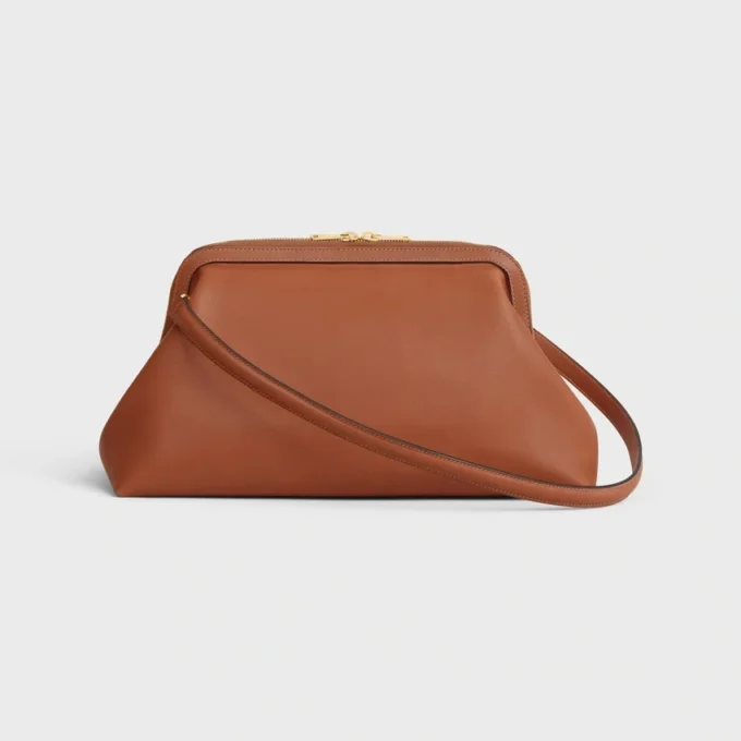 Trousse de médecin en cuir de veau naturel souple