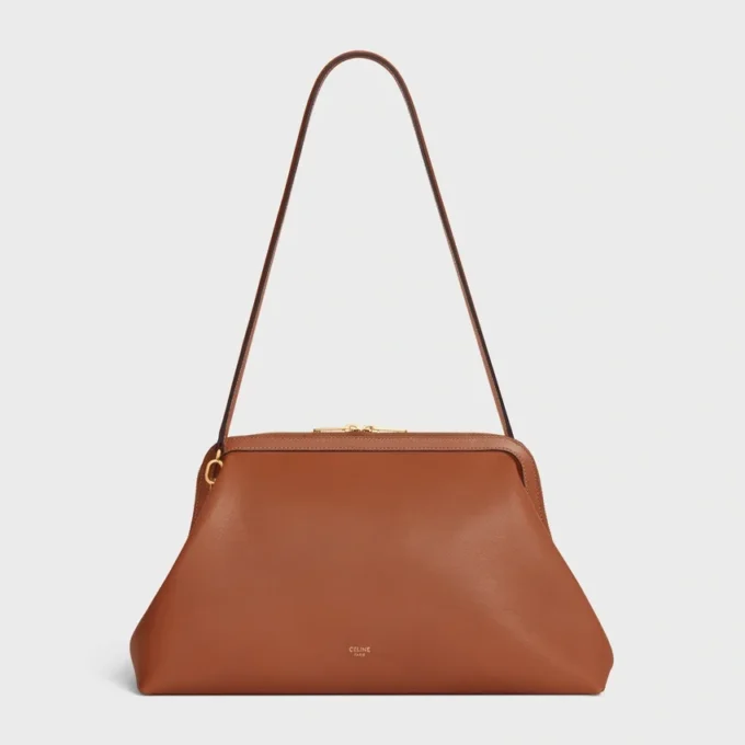 Trousse de médecin en cuir de veau naturel souple