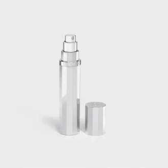 Vaporisateur de voyage argenté et recharges Eau de Parfum 2 x 15 ml