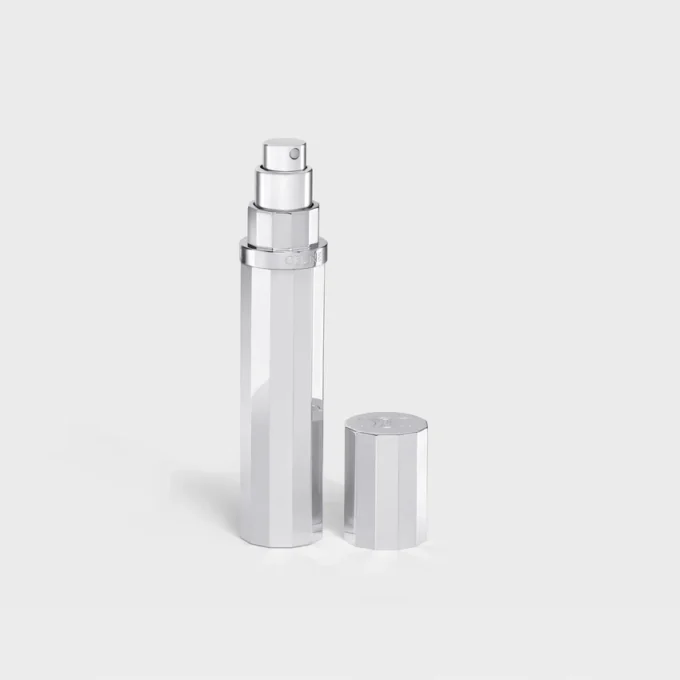 Vaporisateur de voyage argenté et recharges Eau de Parfum 2 x 15 ml