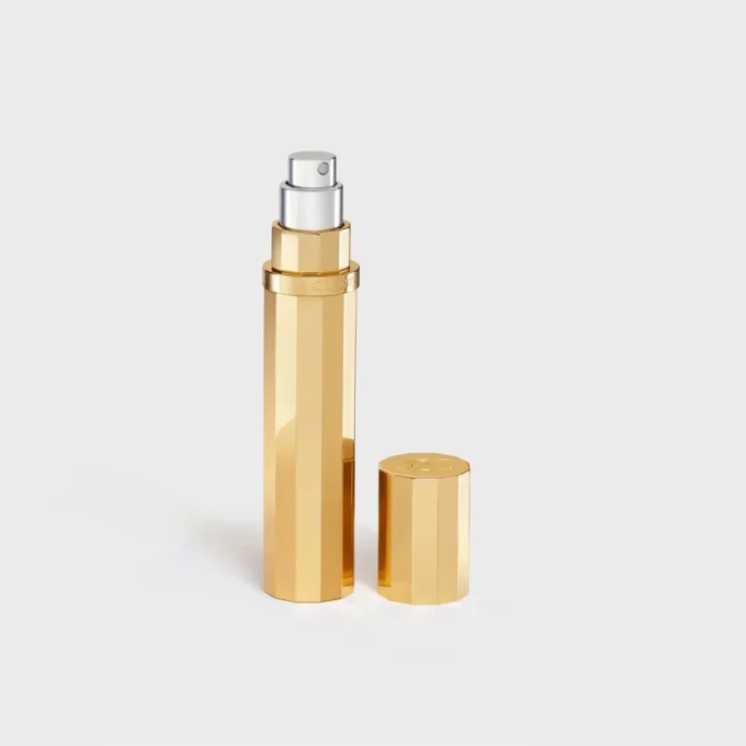 Vaporisateur de voyage doré et recharges Eau de Parfum 2 x 15 ml