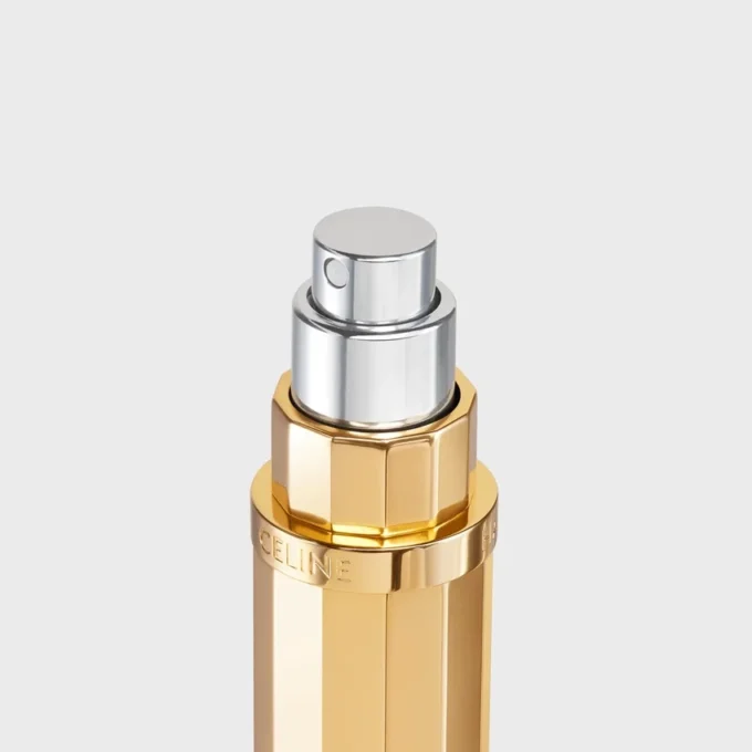 Vaporisateur de voyage doré et recharges Eau de Parfum 2 x 15 ml