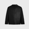 Veste ajustée en cuir d’agneau Plonge Veste ajustée en cuir d’agneau Plonge