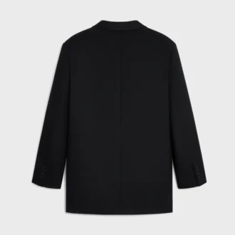 Veste ajustée en flanelle de cachemire