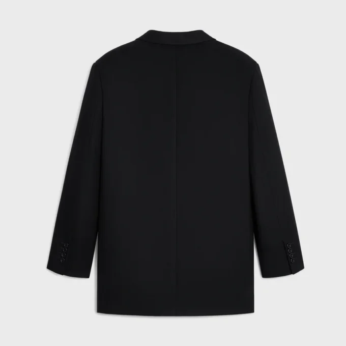 Veste ajustée en flanelle de cachemire Veste ajustée en flanelle de cachemire