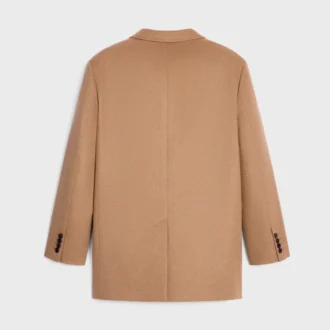 Veste ajustée en flanelle de cachemire