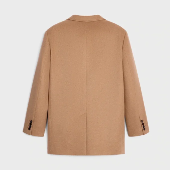 Veste ajustée en flanelle de cachemire Veste ajustée en flanelle de cachemire