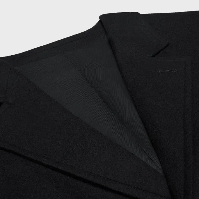 Veste ajustée en flanelle de cachemire Veste ajustée en flanelle de cachemire
