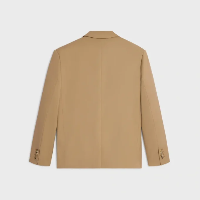 Veste ajustée en gabardine de laine stretch Veste ajustée en gabardine de laine stretch