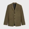 Veste ajustée en laine tricotine Veste ajustée en laine tricotine