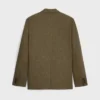 Veste ajustée en laine tricotine Veste ajustée en laine tricotine