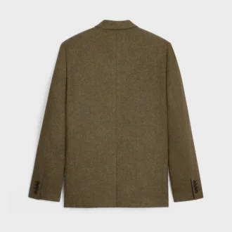 Veste ajustée en laine tricotine