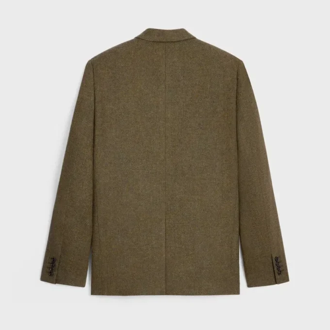 Veste ajustée en laine tricotine Veste ajustée en laine tricotine