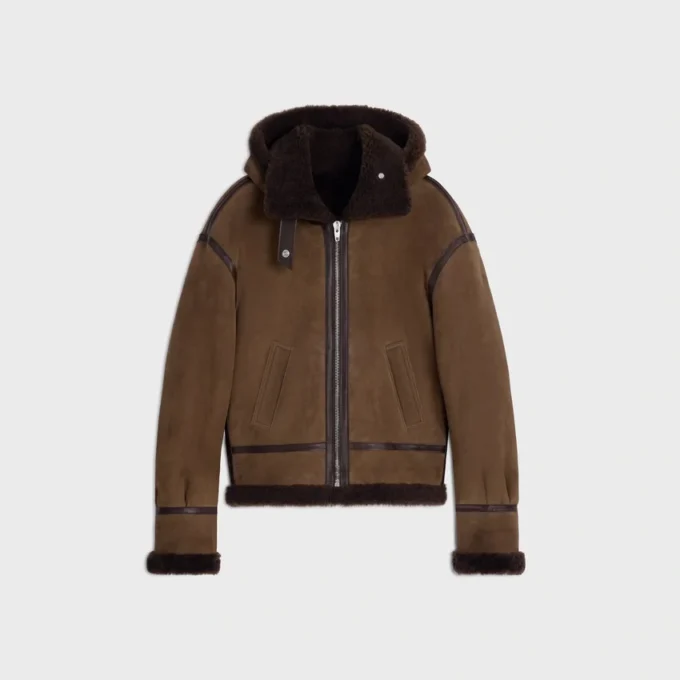 Veste aviateur en daim Veste aviateur en daim