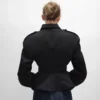 Veste à basque en gabardine de laine Veste à basque en gabardine de laine