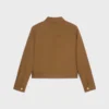Veste blouson western en sergé de coton