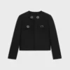 Veste Brompton en laine double gaufrée