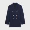 Veste Camden en gabardine de laine Veste Camden en gabardine de laine