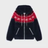 Veste à capuche en molleton Triomphe Fair Isle Veste à capuche en molleton Triomphe Fair Isle