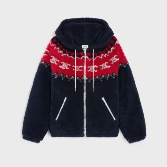 Veste à capuche en molleton Triomphe Fair Isle